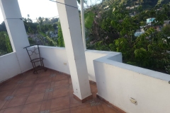 Balcony Overlooking the City