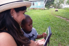 At a Bible Study in the Campo