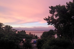 Sunset View from the Balcony