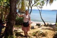 Preaching by the sea!