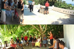 Gathering on the Balcony/Patio